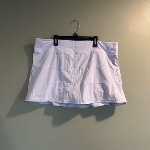 lululemon athletica Pastel Blue Athletic Skort with Built-In Shorts